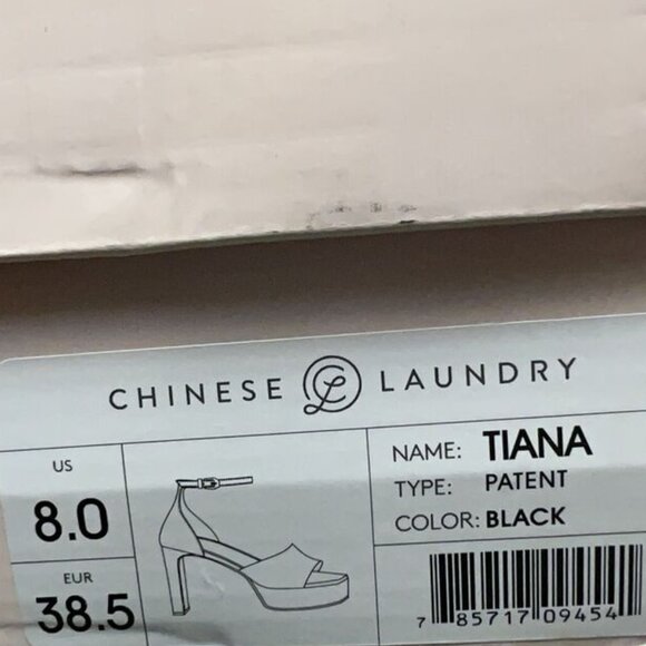 Chinese Laundry Women's Tiana, Black High Heels, Size 8 M - Picture 6 of 6